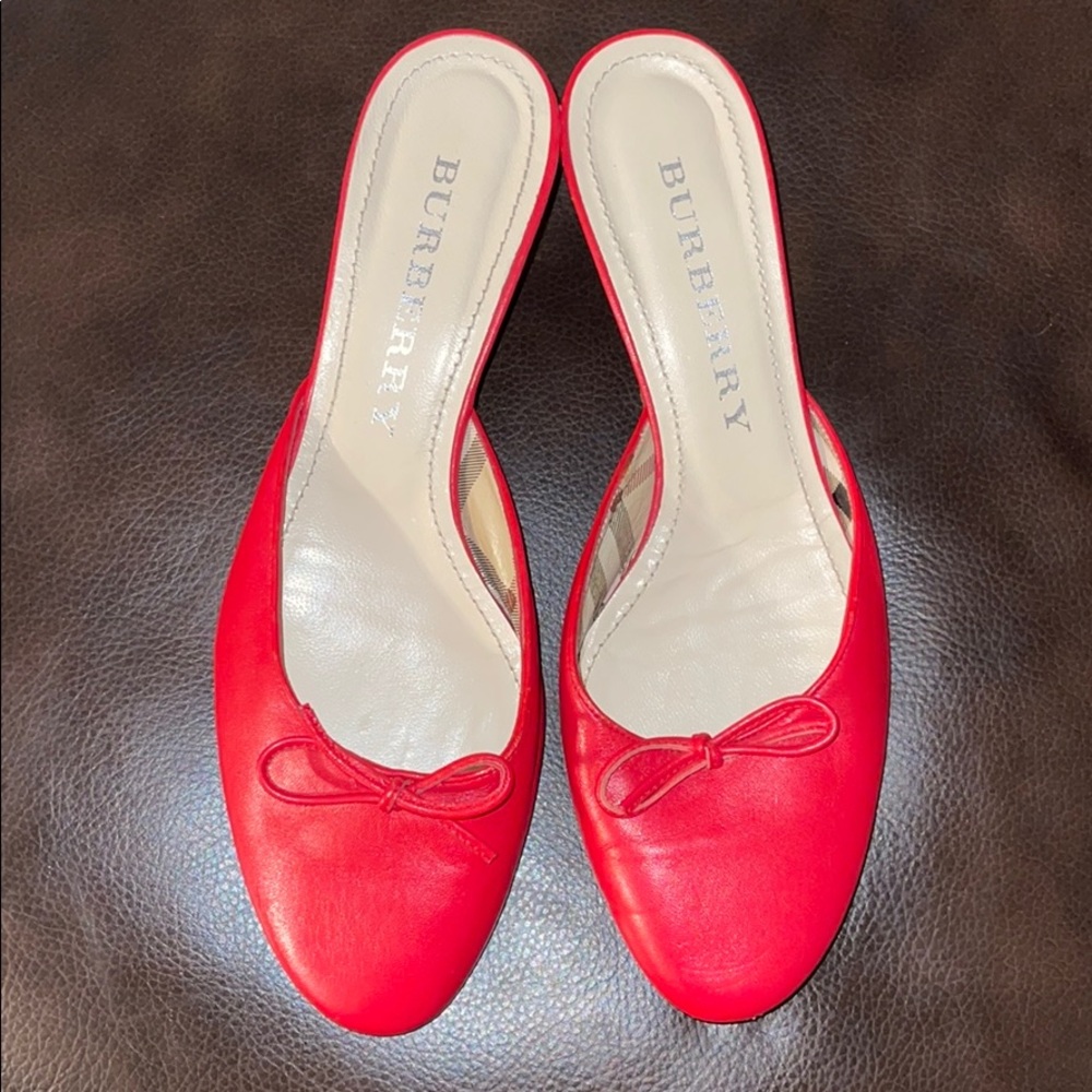 Burberry mules